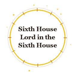 Sixth House Lord in the Sixth House